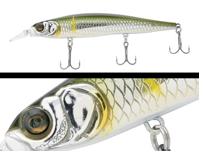 RSJ115-001 ADUSTA VARALICA RSJ-115 SUSPEND MINNOW 115mm 16g - 001 AYU