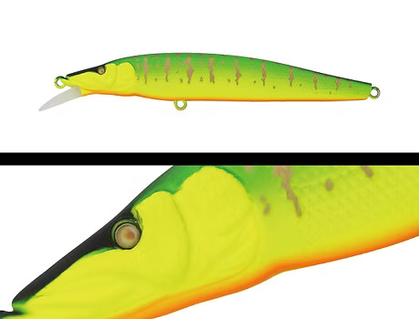 JS130-004 ADUSTA VARALICA VOBLER JERK SPIKER 130MM 19G - 004 HOT TIGER