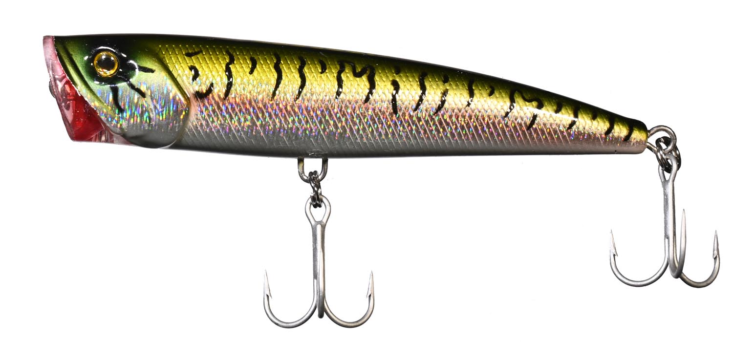 CAS 8002 CASTED VARALICA VOBLER TOP SPRAYE-R GREEN MACKEREL 100 MM 15 G FLOATING
