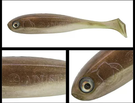 PS4-106 5kom ADUSTA VARALICA SILIKONSKA PENTA SHAD 4'' 10CM 11G 106 AYU