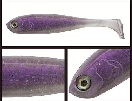 PS4-109 - 6kom ADUSTA VARALICA SILIKONSKA PENTA SHAD 4'' 10CM 11G 109 WAKASAGI