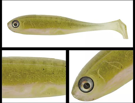 PS4-112 5kom ADUSTA VARALICA SILIKONSKA PENTA SHAD 4'' 10CM 11G 112 IZASA