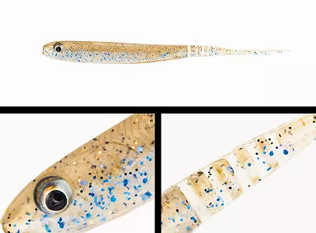 LS35-119 ADUSTA VARALICA SILIKONSKA LANCETIC 9CM 1.6G - 119 SPAWNING SHRIMP 10KOM/PAK