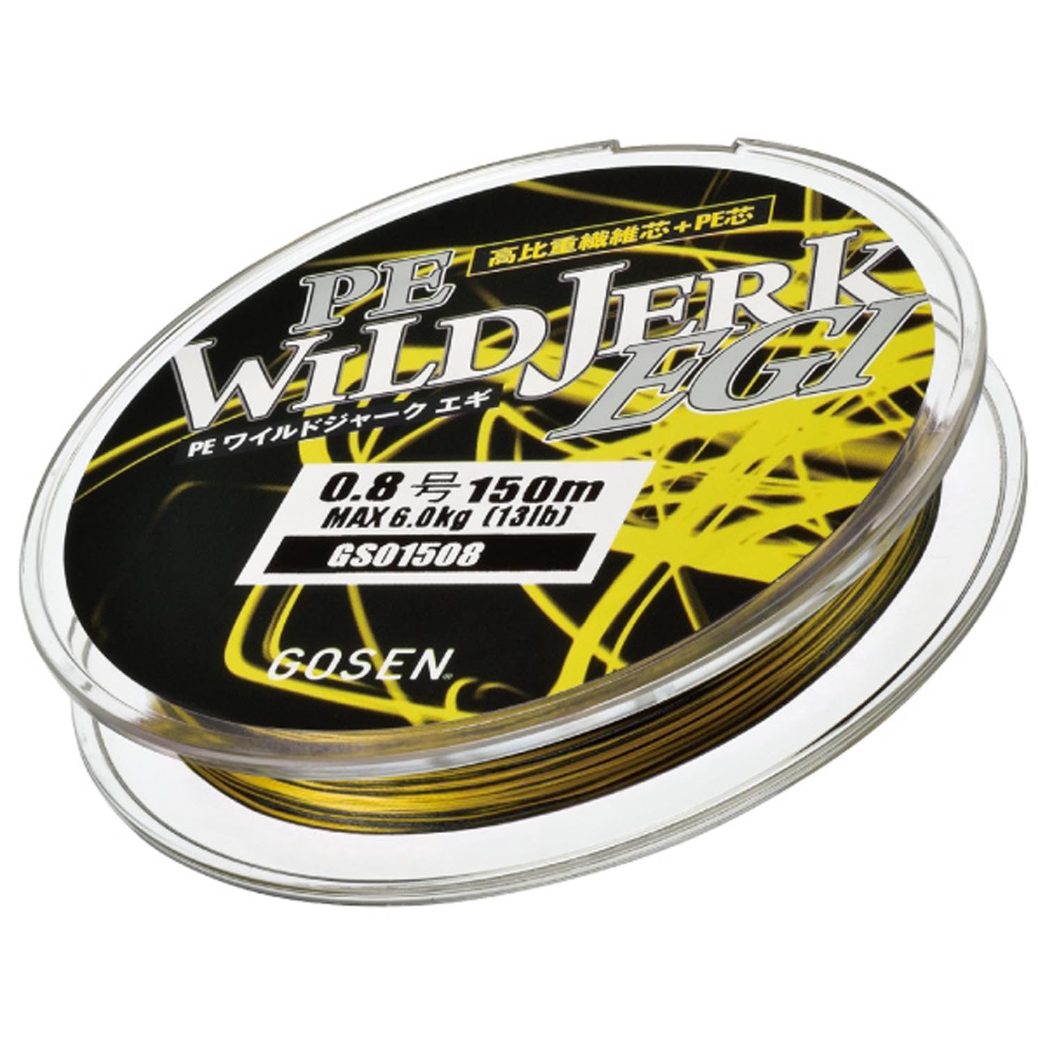 GS01508 GOSEN UPRDENICA WILD JERK EGI MULTICOLOR #0.8 13lb 150m