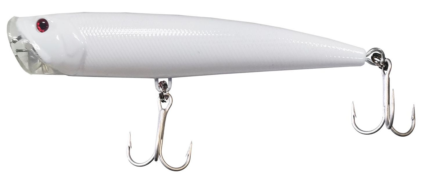 CAS 7119 CASTED VARALICA VOBLER TOP SPRAYE-R PEARL WHITE 100 MM 15 G