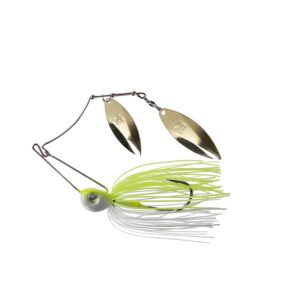 ALSBDW-CW-28-1 MUSTAD VARALICA METALNA ARMLOCK SPINNER BAIT 28G 1oz 4/0 CHART WHITE