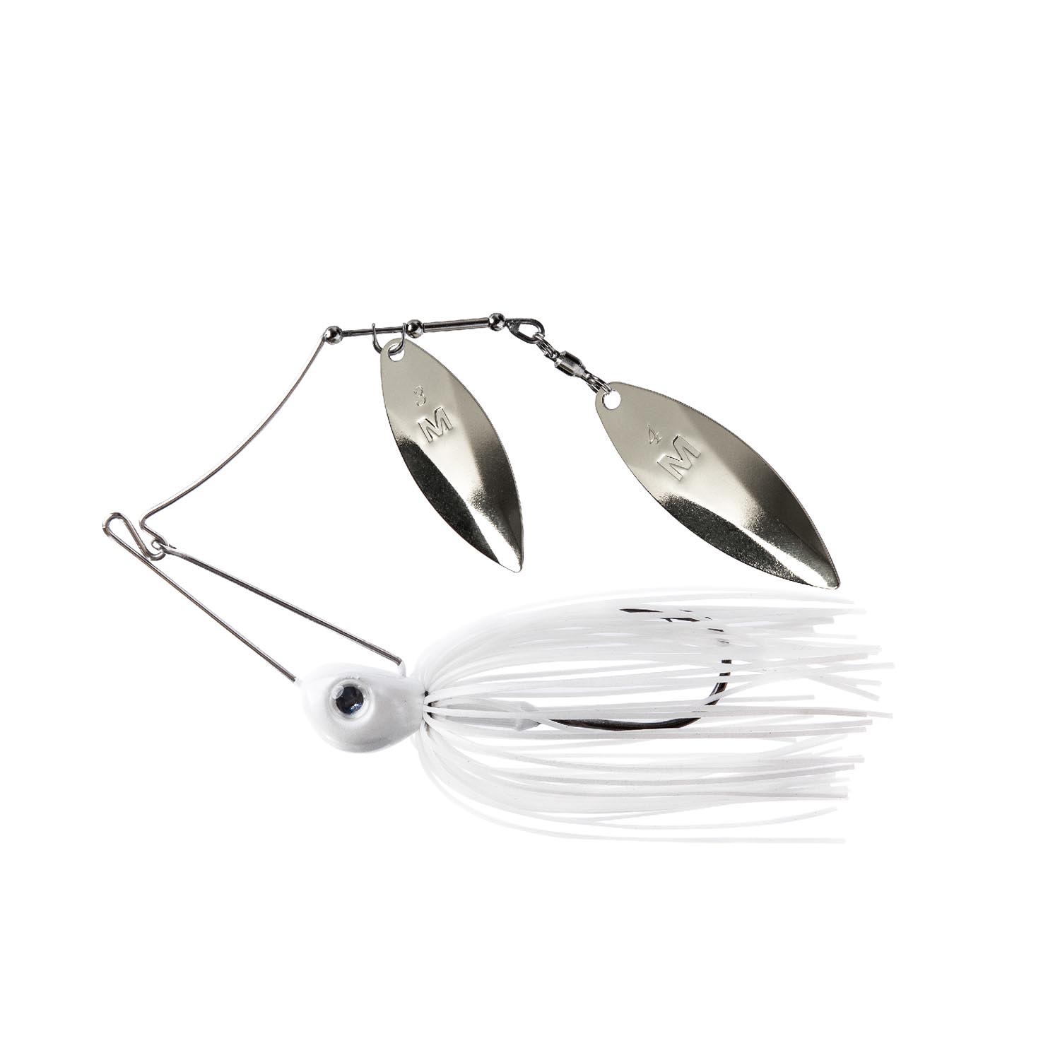 ALSBDW-PW-28-1 MUSTAD VARALICA METALNA ARMLOCK SPINNER BAIT 28G 1oz 4/0 PEARL WHITE