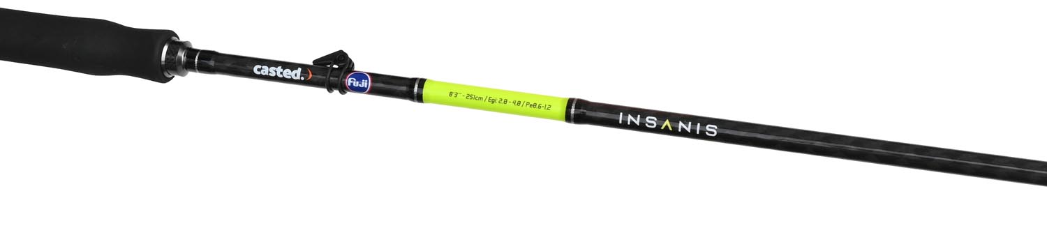 CAS 1016 CASTED štap INSANIS 8'3'' 251cm Egi#2.0-4.0 PE#0.6-1.2 2sec