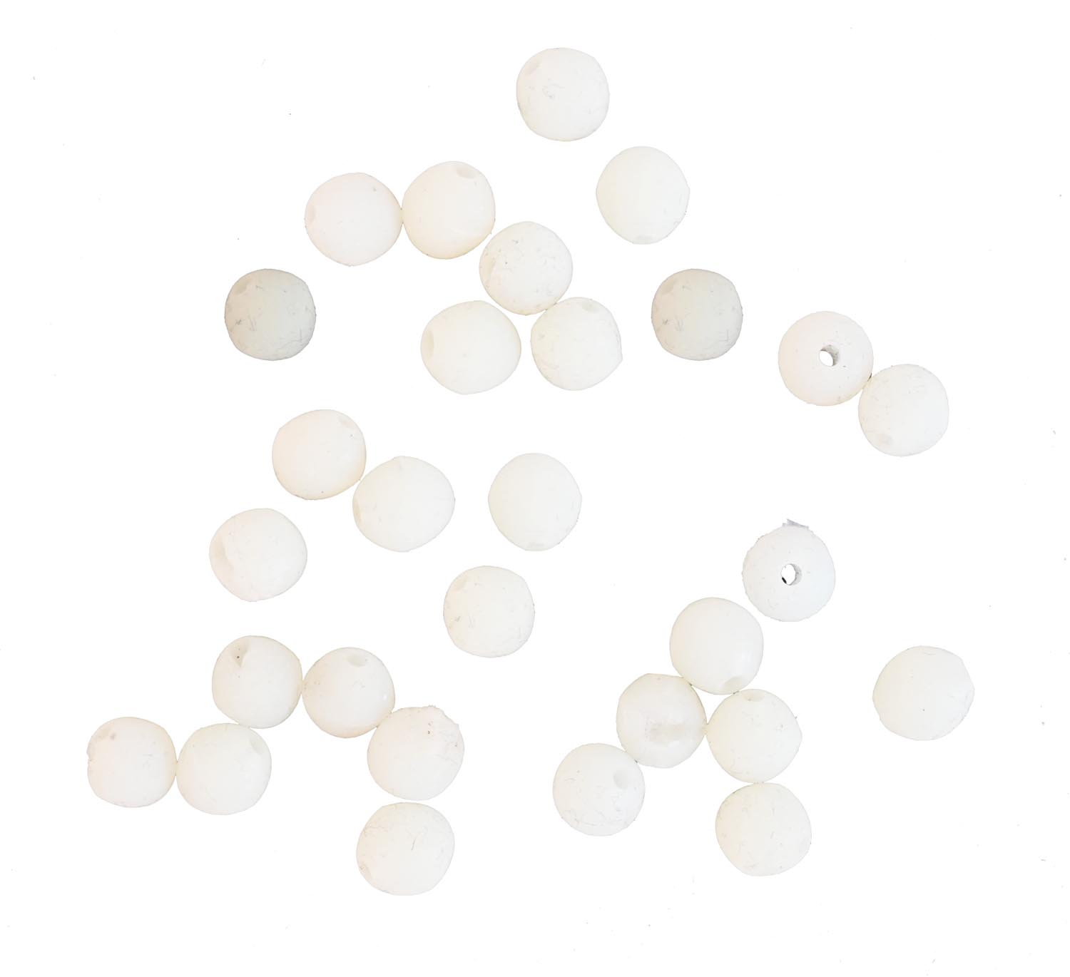 CAS 3386 7MM R CASTED PERLE GUMENE LUMINOUS OKRUGLE 7 mm - 30 kom