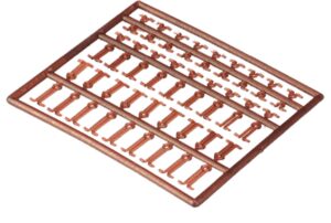 CAS 357418 CLR CASTED STOPERI ZA BOILE EXTENDER 3 VELIČINE U JEDNOM OKVIRU PROZIRNI