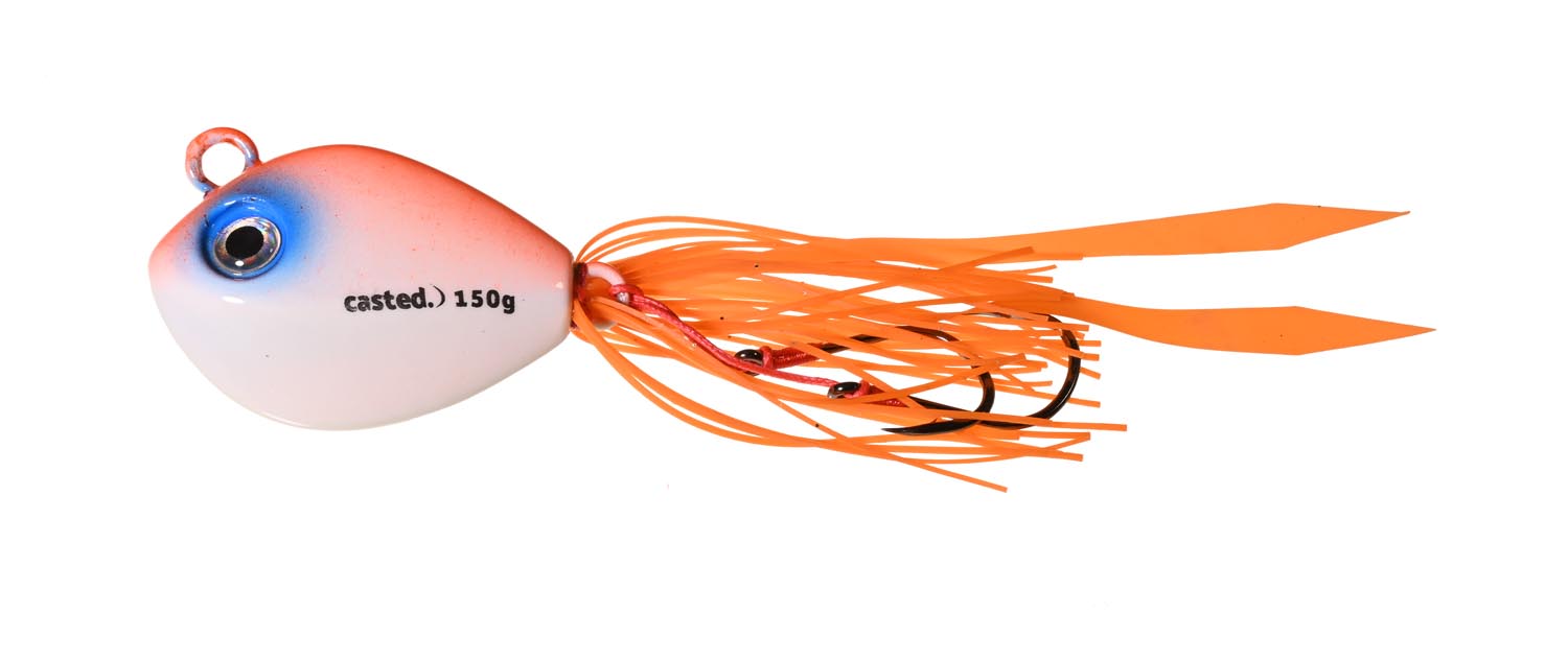 CAS 7007 Casted varalica Ka'Bura Madai type F 150 G ORANGE WHITE GLOW