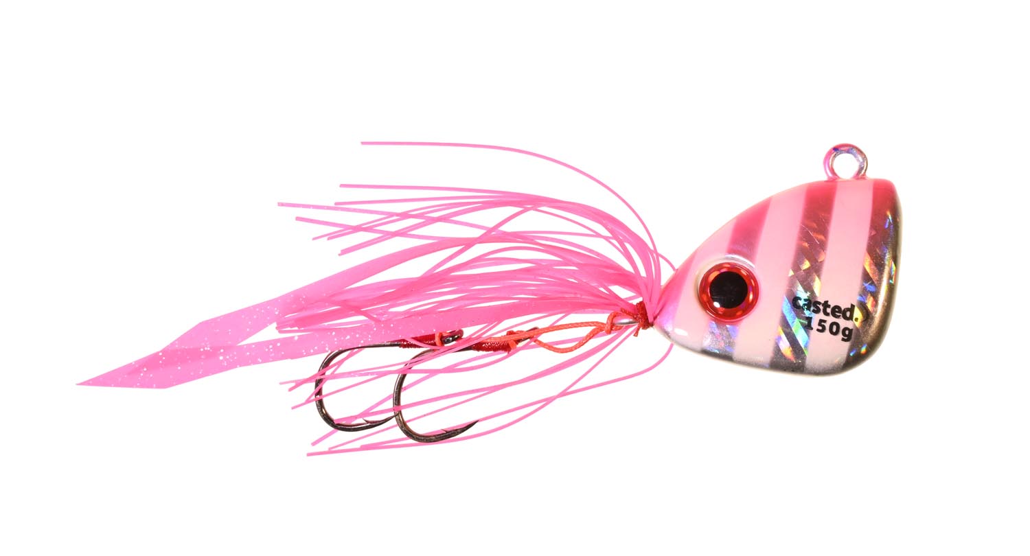 CAS 7024 Casted varalica Ka'Bura Madai type S 250 G PINK SILVER ZEBRA GLOW
