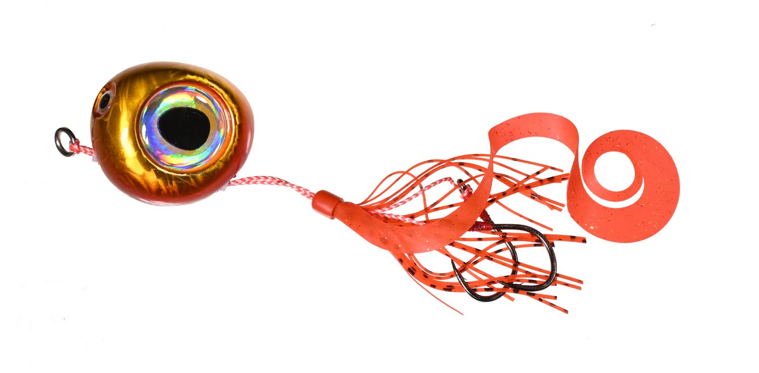 CAS 7058 Casted varalica Ka'Bura Tai type TR 250 G RED ORANGE GOLD