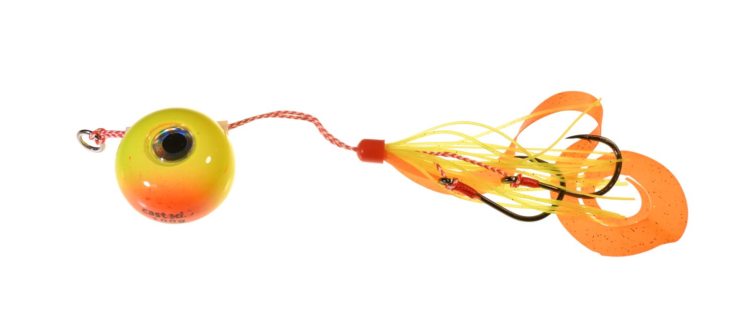 CAS 7065 Casted varalica Ka'Bura Tai type RO 100 G RED ORANGE GOLD