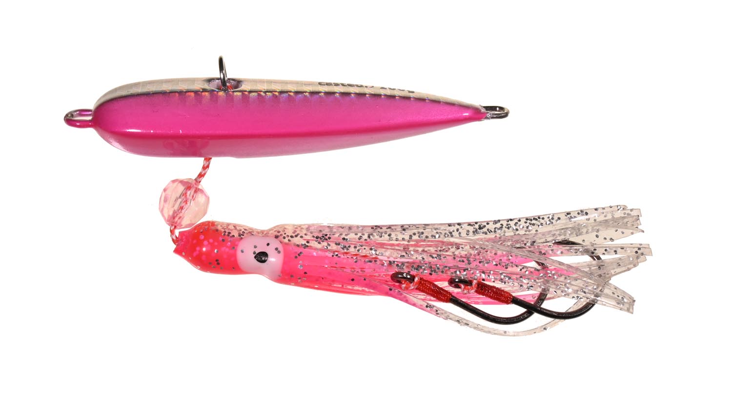 CAS 7070 Casted varalica Inchiku Bottom Dancer 100 G PINK GLOW SILVER
