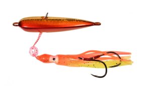 CAS 7072 Casted varalica Inchiku Bottom Dancer 100 G RED ORANGE GOLD