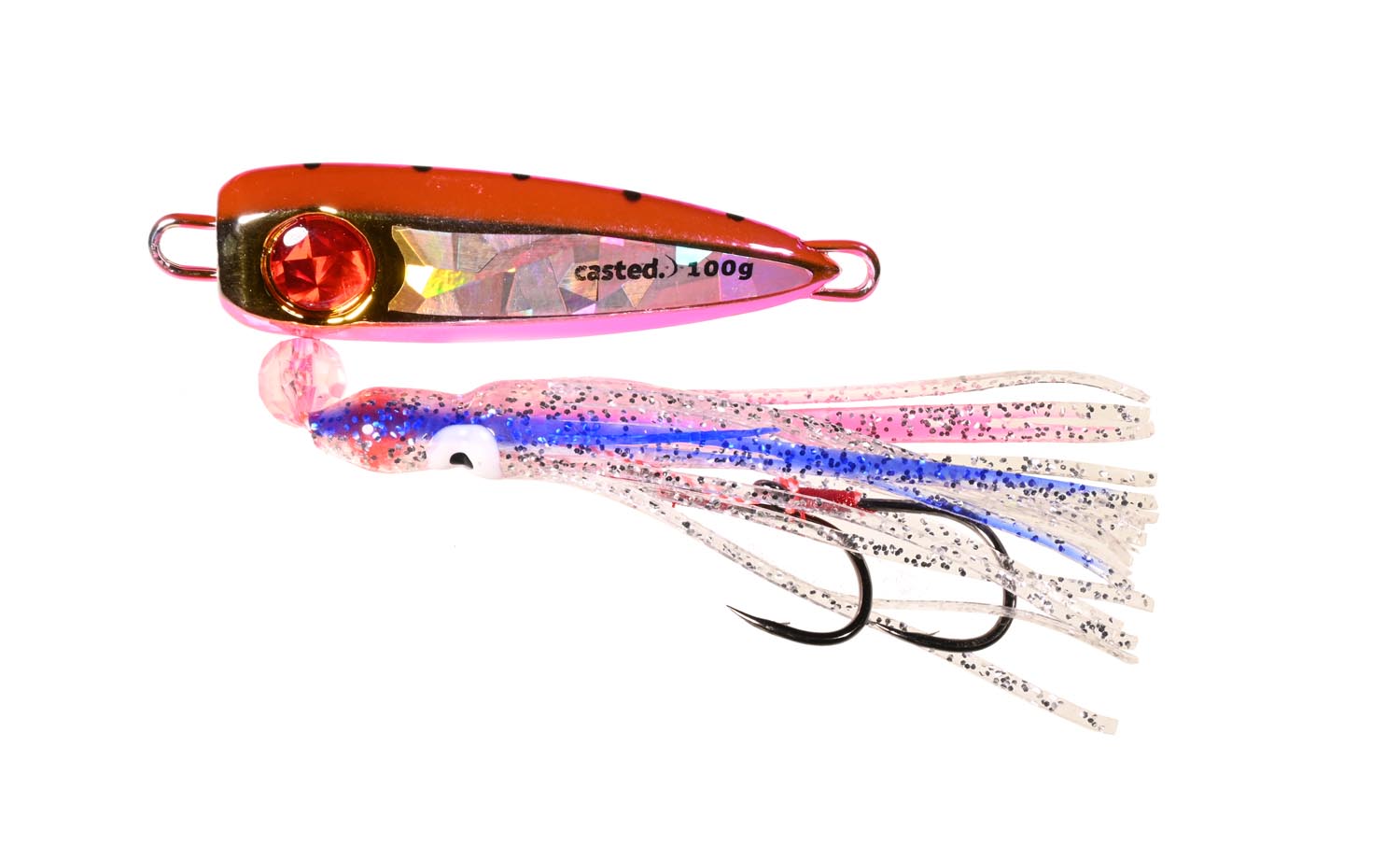 CAS 7096 Casted varalica Inchiku KickChiku 200 G PINK SILVER CHROME