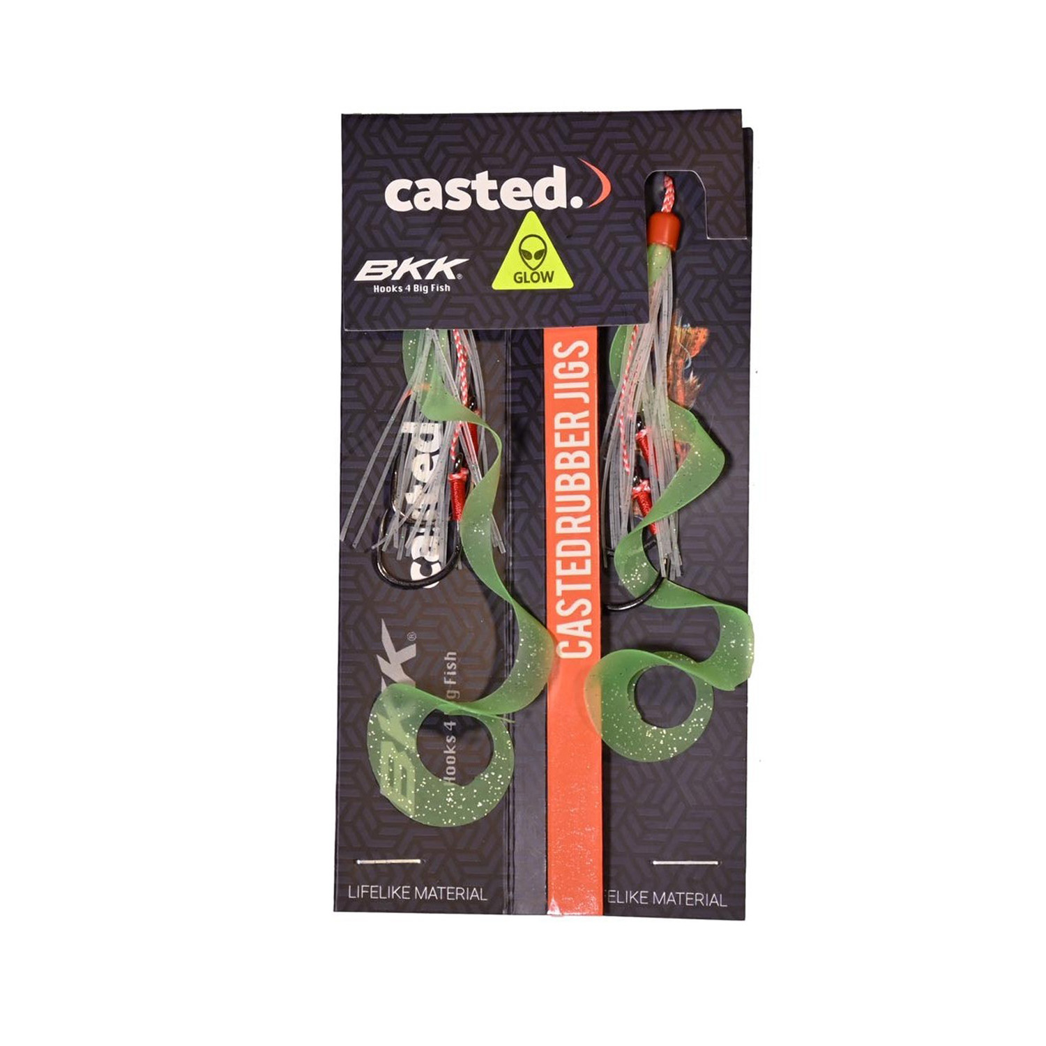CAS 7103 Casted rezervna suknjica Ka'Bura with assist GREEN WHITE GLOW 2kom/pak