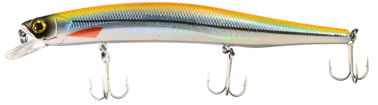 CAS 8010 CASTED VARALICA VOBLER FLASH-R MINNOW STRIPED MINNOW 150 MM 23 G FLOATING