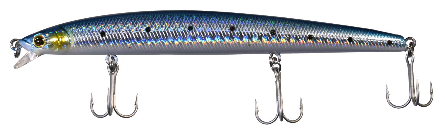 CAS 8019 CASTED VARALICA VOBLER PIN MINNOW 13 LT SARDINE 13 CM 12 G FLOATING