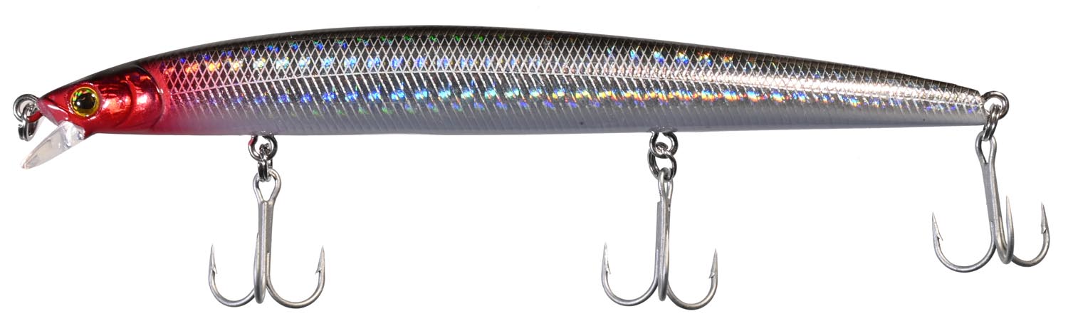 CAS 8020 CASTED VARALICA VOBLER PIN MINNOW 13 LT SILVER MINNOW 13 CM 12 G FLOATING