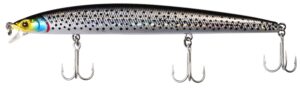 CAS 8024 CASTED VARALICA VOBLER PIN MINNOW 13 GREY MULLET 13 CM 12 G FLOATING