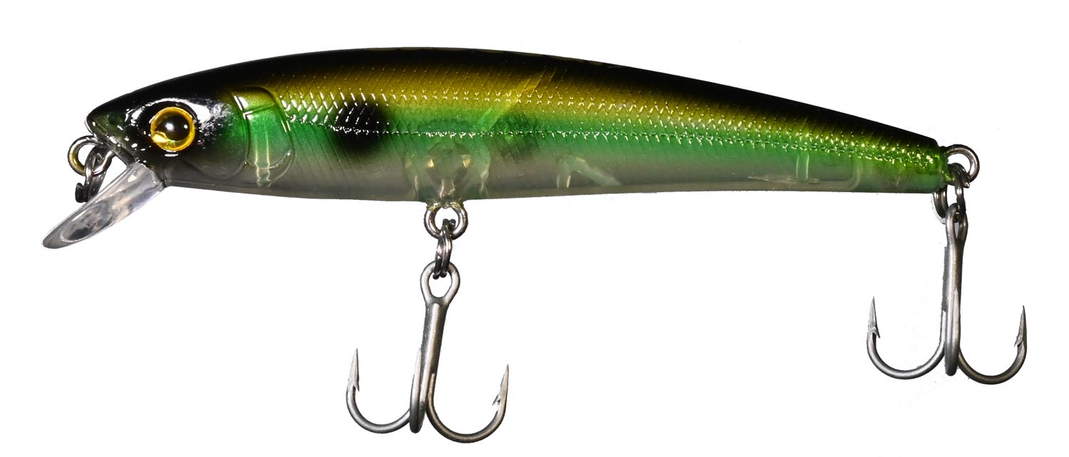 CAS 8041 CASTED VARALICA VOBLER MICHY MINNOW OLIVE GREEN MINNOW 75 MM 5,6 G FLOATING