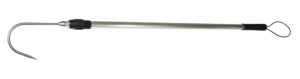 CAS 027 CASTED GAFF TELE, 1,80M 2-sec SS HOOK