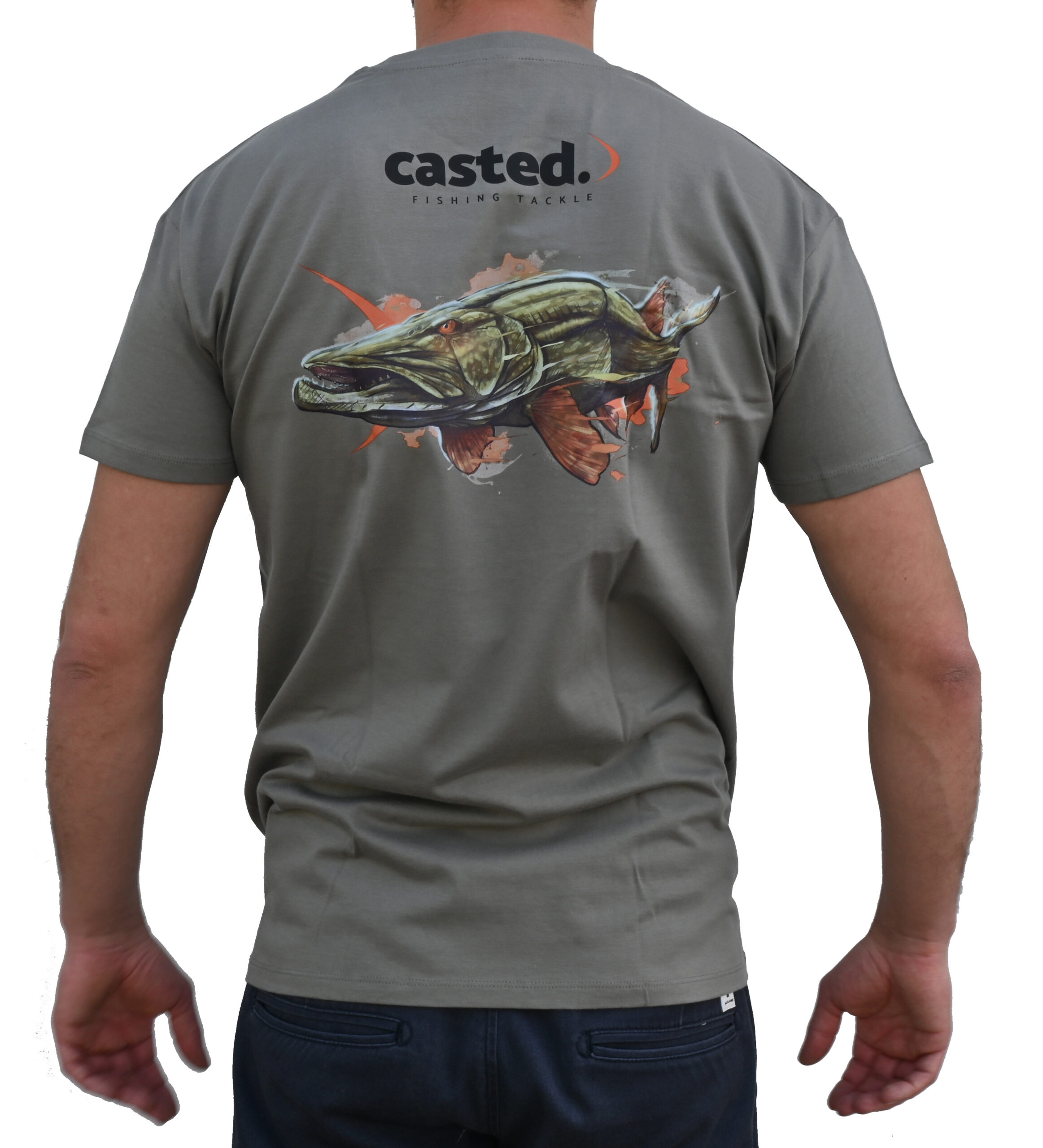 CAS-P 010XXL CASTED Majica kratki rukav ŠTUKA ZINC vel.XXL