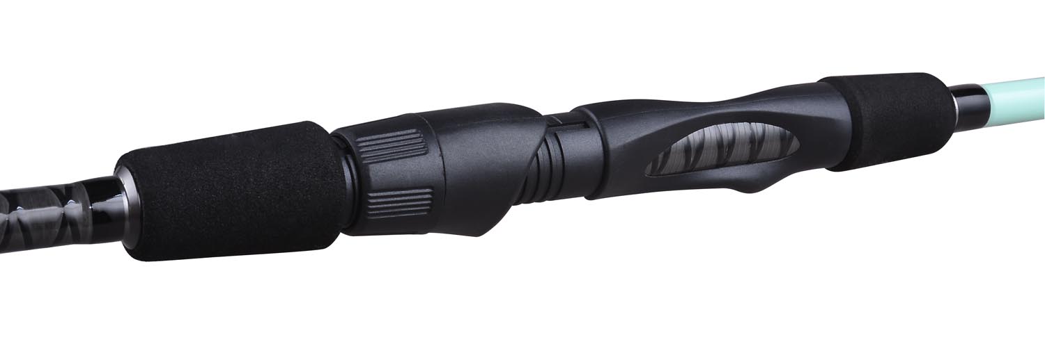 CAS 1018 CASTED štap BLACK TATTO 8´2´ 2.49m 2sec EGI size: 2.5-4.0 12-28gr Tubular Tip