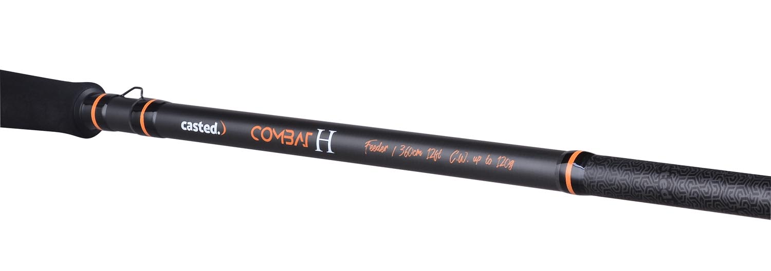 CAS 1081 CASTED štap Combat River Feeder 13' 390cm -->150g XH 3sec  MHC/MG/MLG