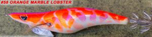 CLICKS35-58 KANJI CLICKS  3.5 #58 ORANGE/MARBLE LOBSTER