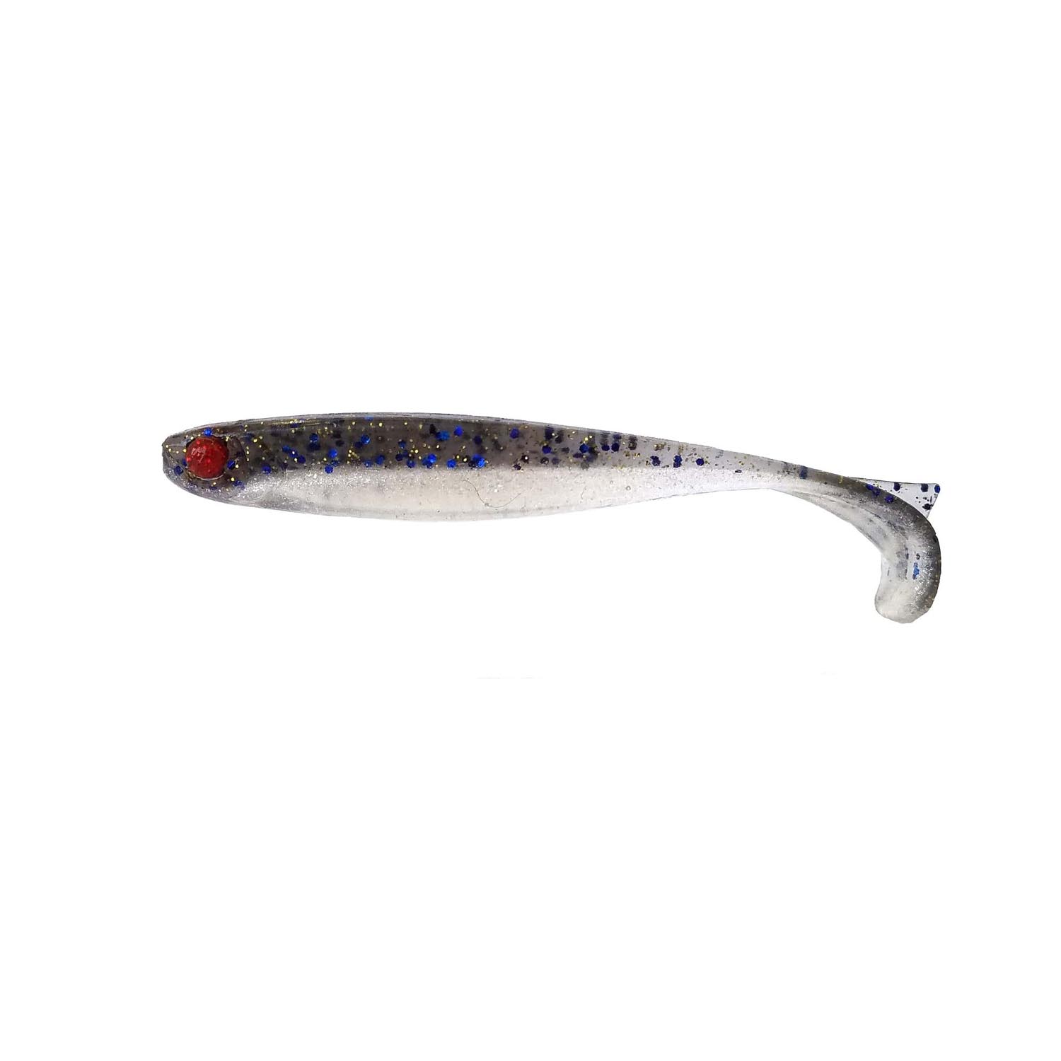 MKTM-BDS-3.5-6 MUSTAD VARALICA SILIKONSKA MEZASHI KEEL TAIL 3,5'' 9cm Blue Dot Sardine