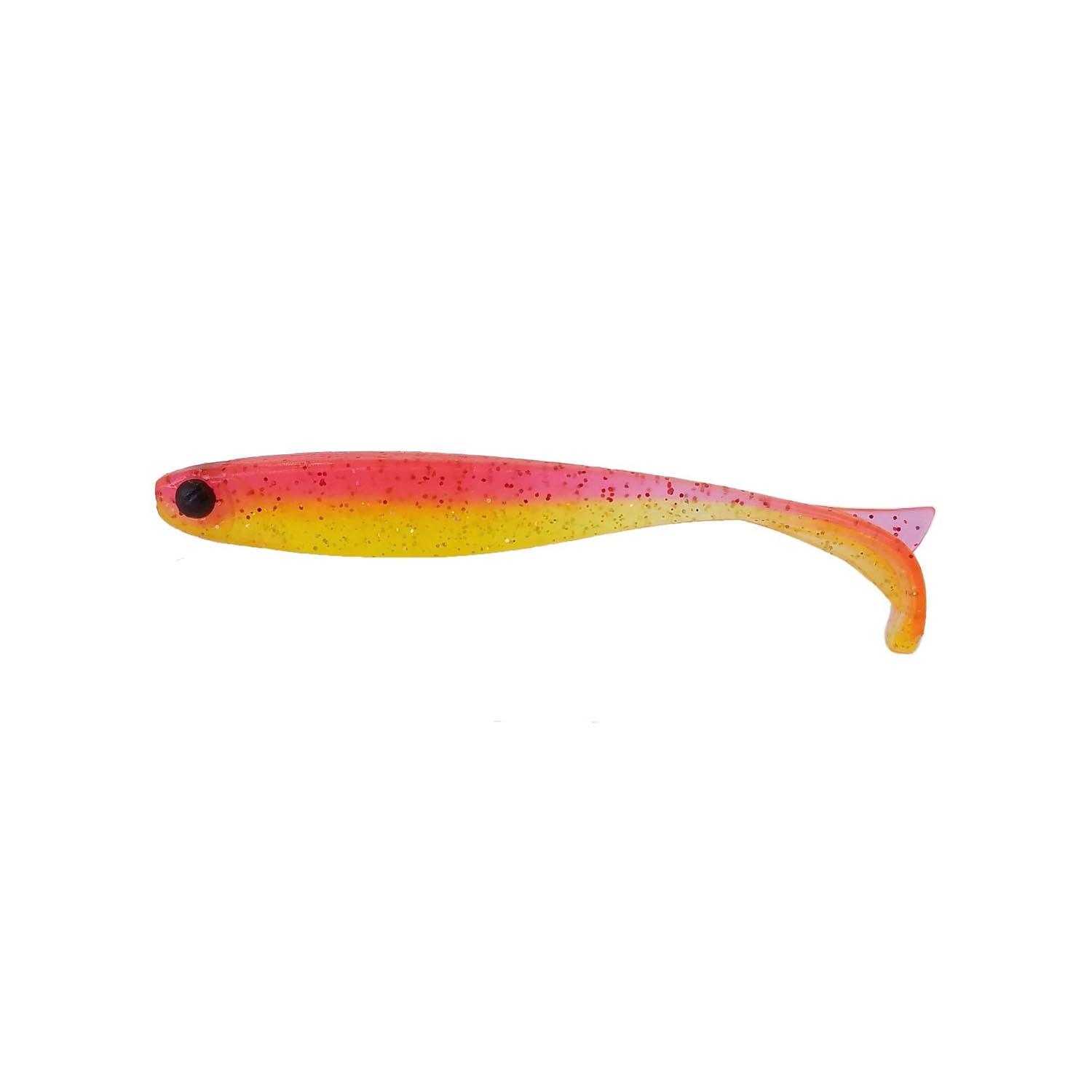 MKTM-SK-3.5-6 MUSTAD VARALICA SILIKONSKA MEZASHI KEEL TAIL 3,5'' 9cm Shocking Pink