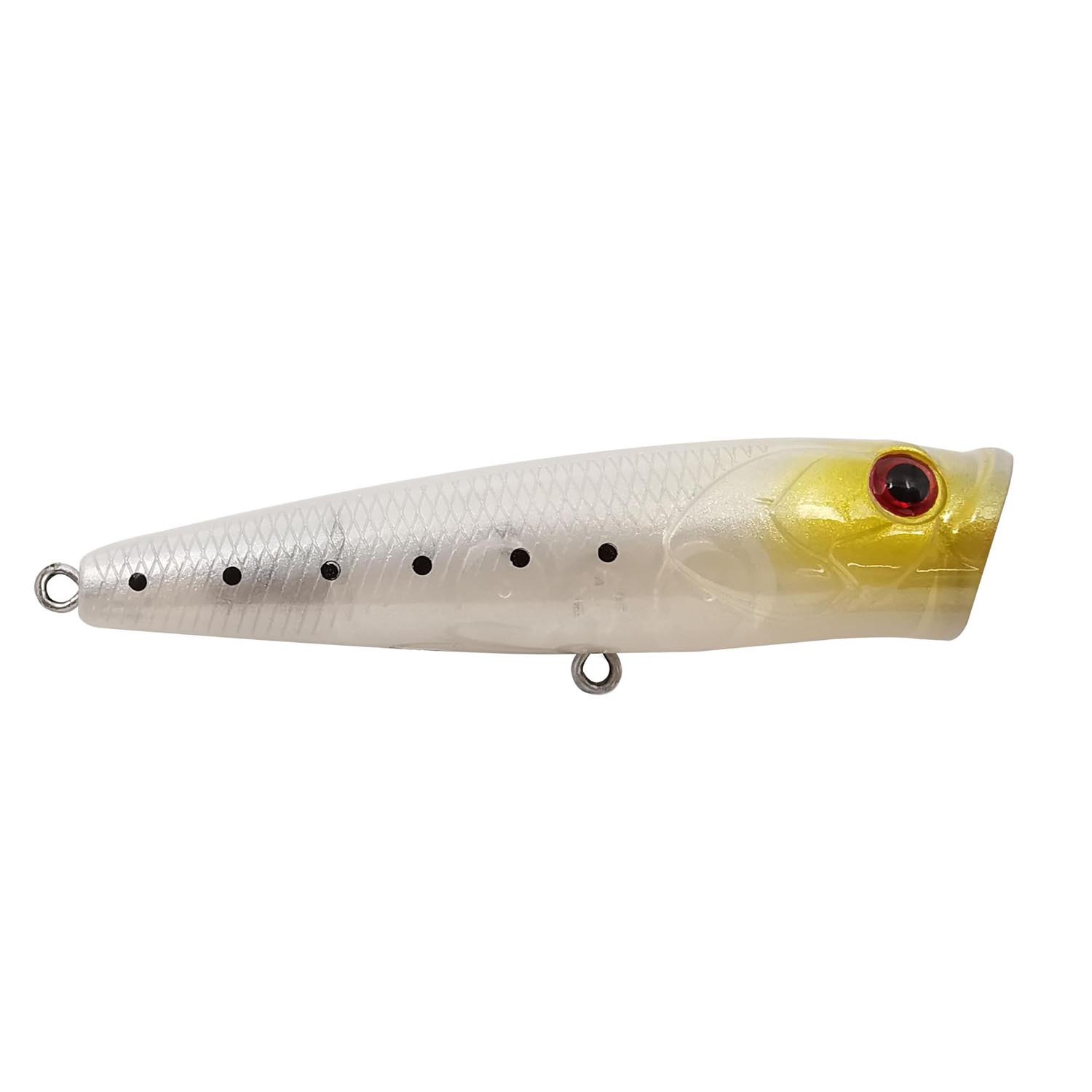 MLBP65F-PS-1 MUSTAD VARALICA POVRŠINSKA BURPY POPPER 65F PEARL 6,5CM