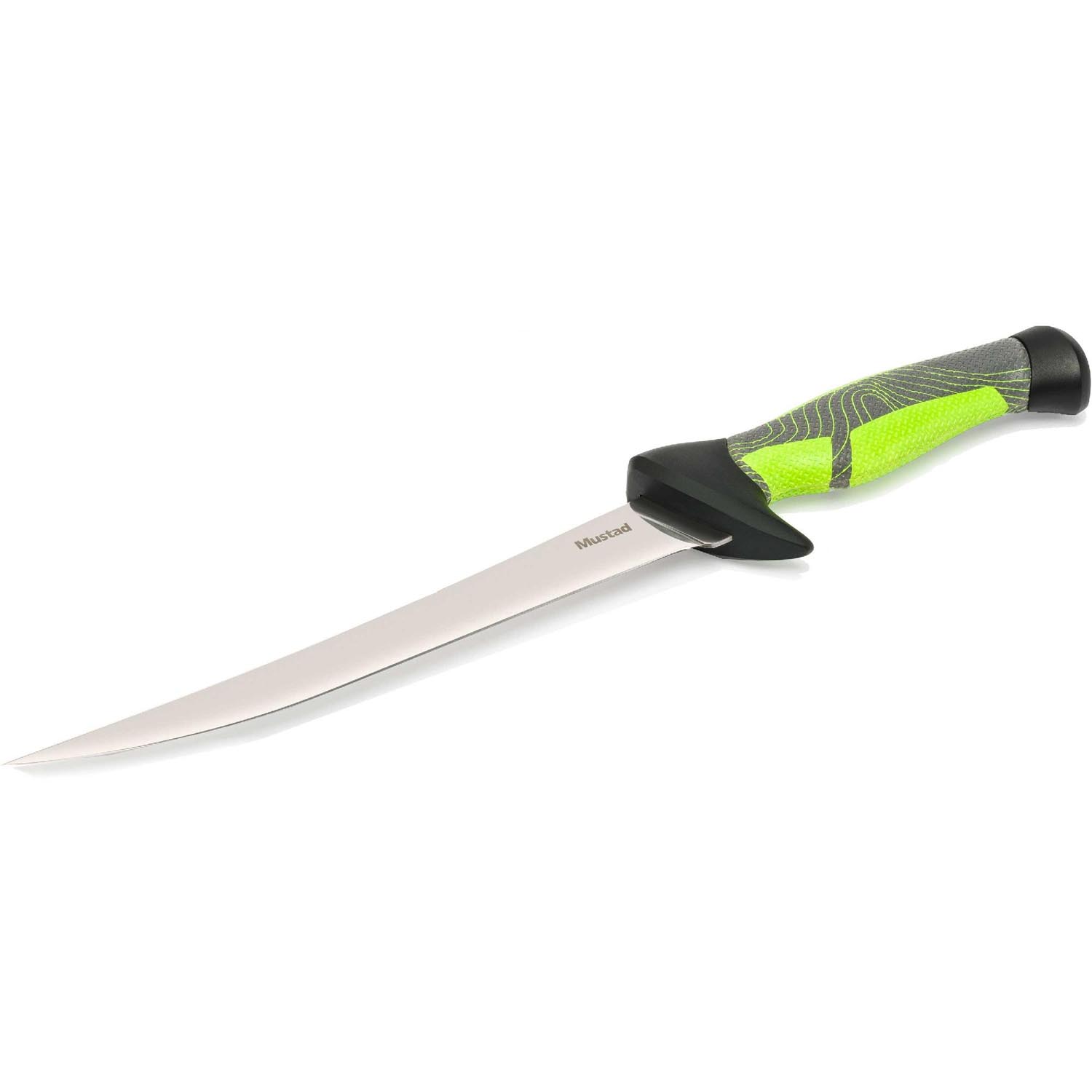 MT099 MUSTAD NOŽ ZA FILETIRANJE TEFLONE COATED STAINLESS-STEEL  8'' GREEN