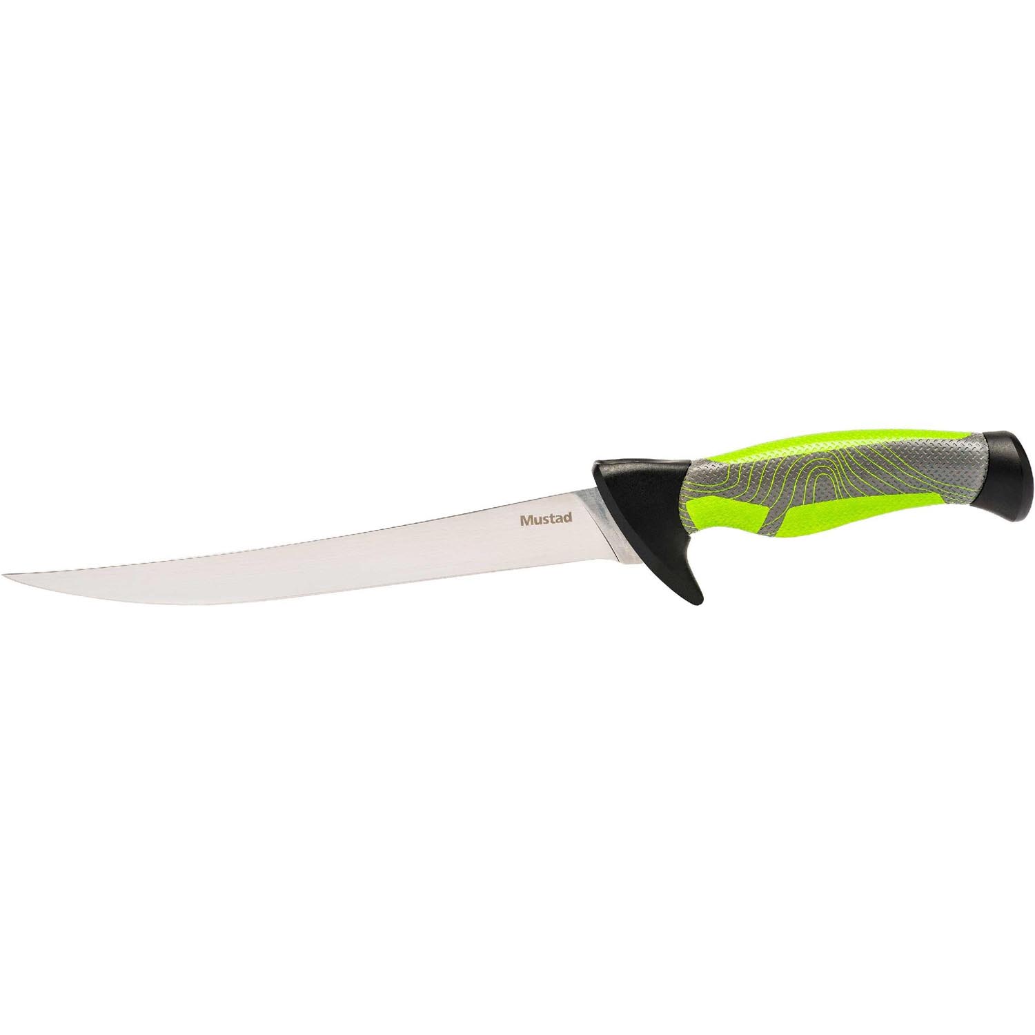 MT099 MUSTAD NOŽ ZA FILETIRANJE TEFLONE COATED STAINLESS-STEEL  8'' GREEN