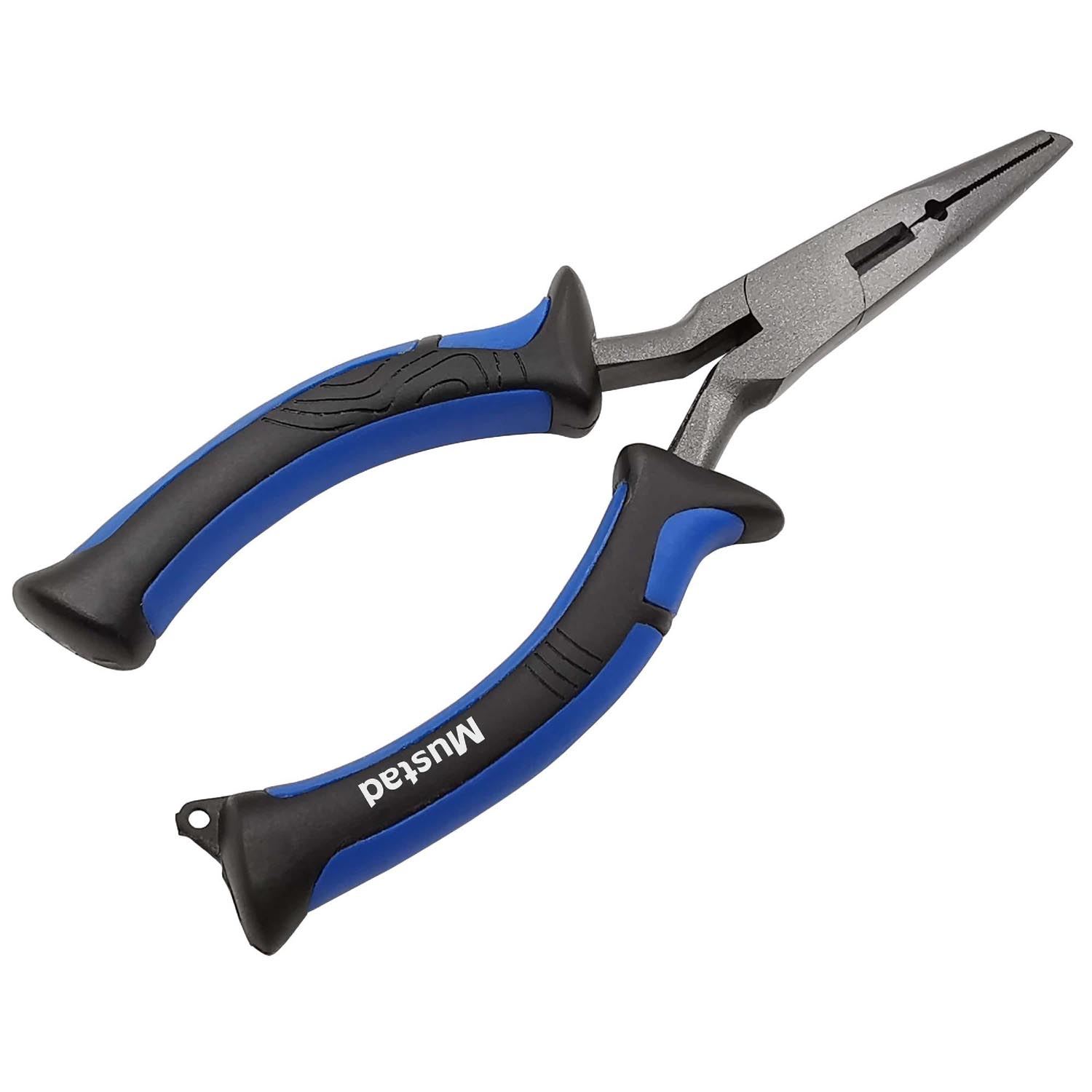 MT105 MUSTAD KLIJEŠTA MINI SPLIT RING HI-CARBON STEEL 5'' BLUE