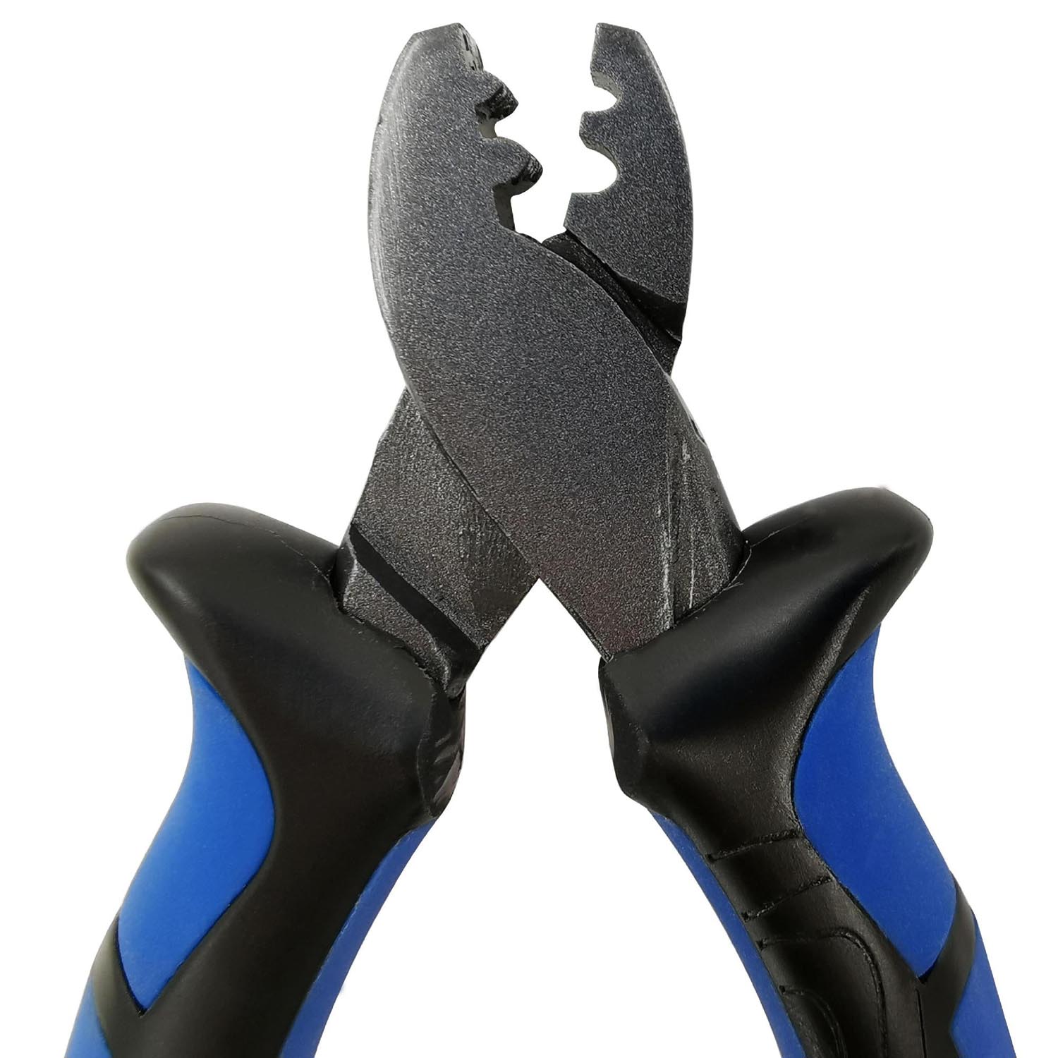 MT109 MUSTAD KLIJEŠTA CRIMPING PLIERS HI CARBON STEEL 5.5'' BLUE