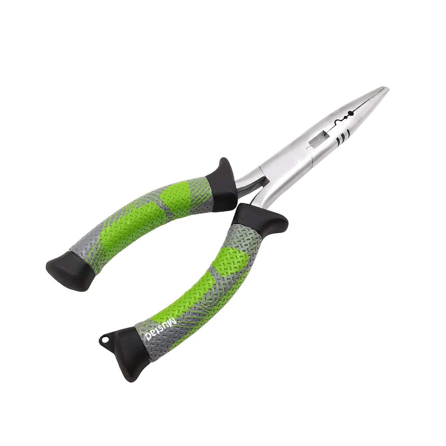 MT114 MUSTAD KLIJEŠTA SPLIT RING HI CARBON STEEL 7'' GREEN