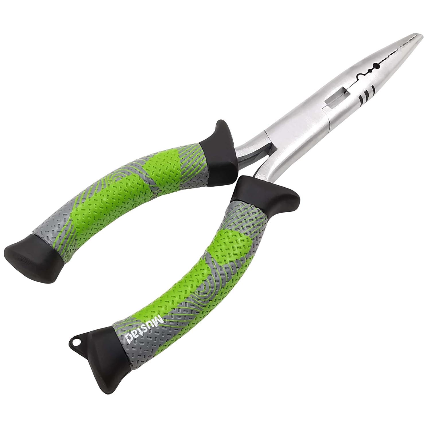 MT115 MUSTAD KLIJEŠTA SPLIT RING XL HI CARBON STEEL 9'' GREEN
