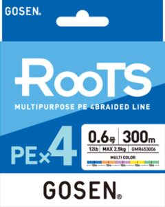 GMR453040 GOSEN UPREDENICA RooTS PEx4 Multi Color 300m #4 46lb