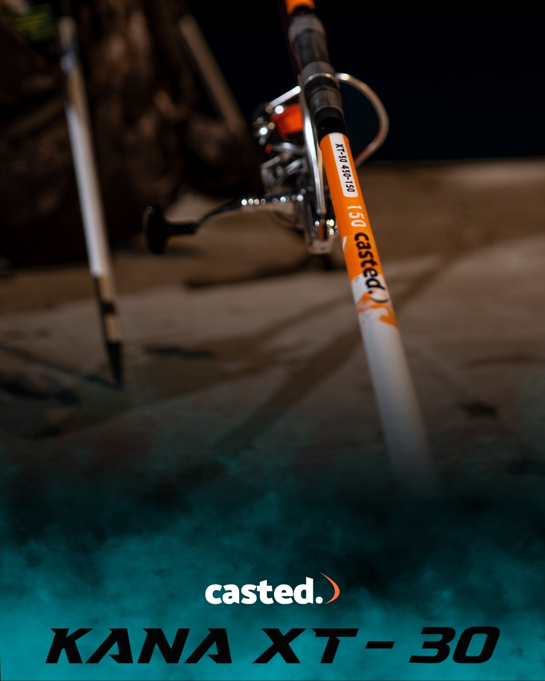 CAS 1030 CASTED štap KANA XT-30 Tele Surf 430cm 170g 6sec