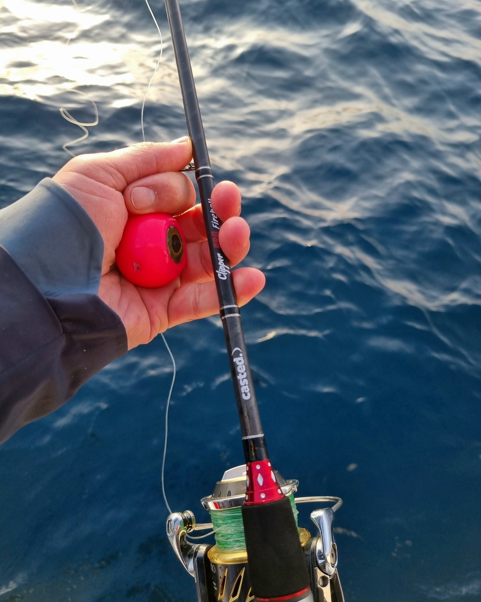 CAS 1119 Casted štap Clipper Pro Fireball Slow Jigging 198cm 320g 1sec