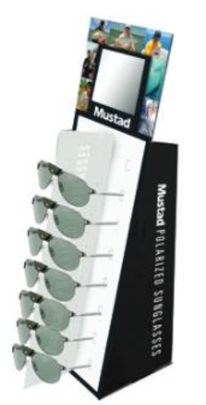 M-DISPLAY-SG MUSTAD STALAK ZA NAOČALE-8 NAOČALA