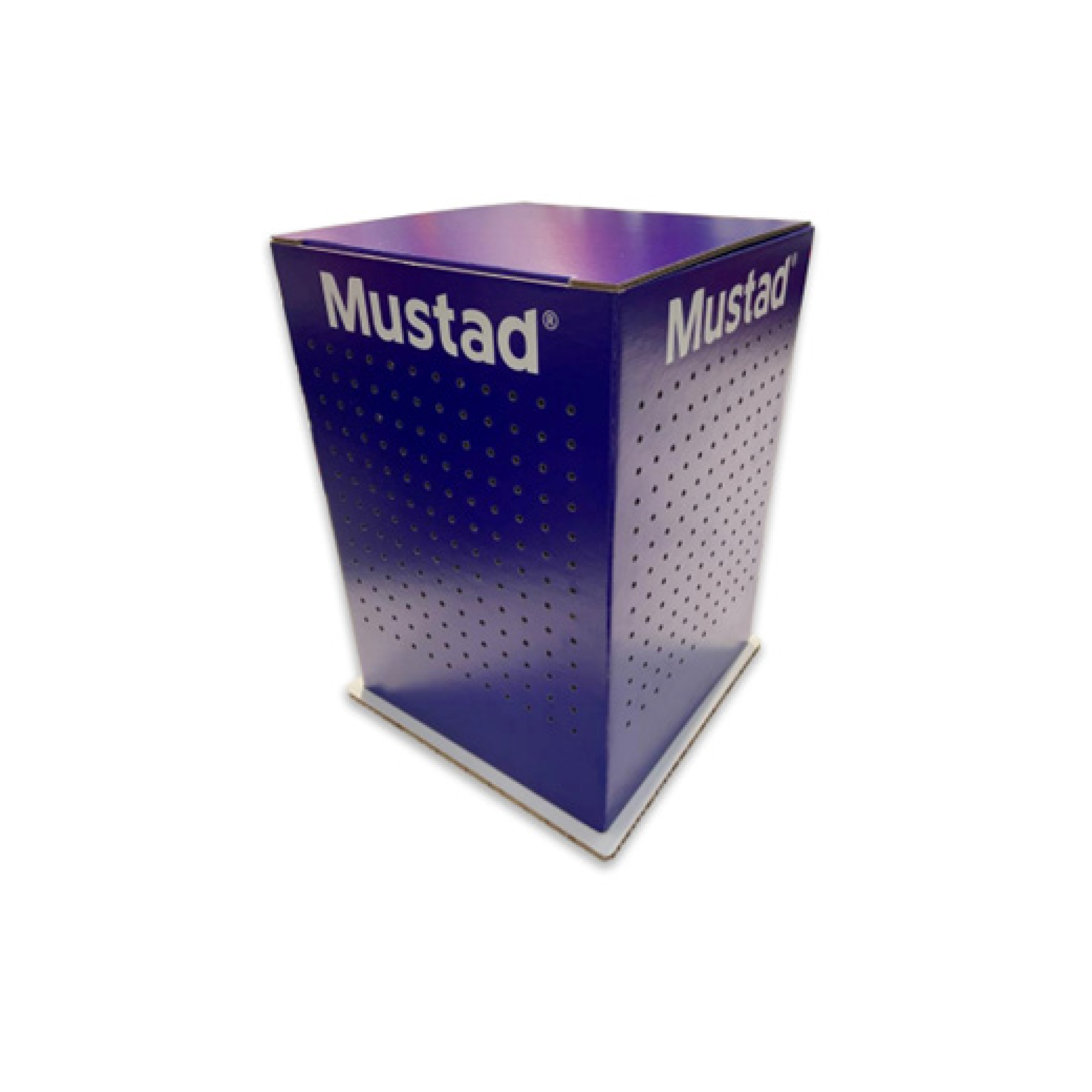 MCOUNTER001 MUSTAD COUNTER REVOLVING DISPLAY + pegs