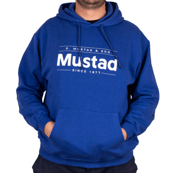 MCTEE-MH01-XXXL-1 Mustad majica O MUSTAD & SON HOODIE BLUE XXXL-1