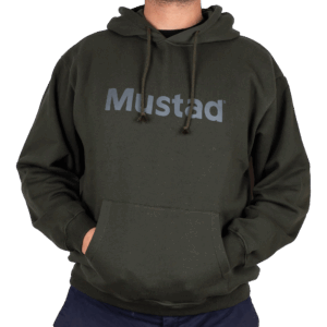 MCTEE-MH02-S-1 Mustad majica MUSTAD HOODIE GREEN S
