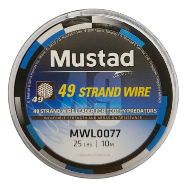 MWL0078 MUSTAD SAJLA TERMO + STOPICE 49Str Wire 10m 40lbs