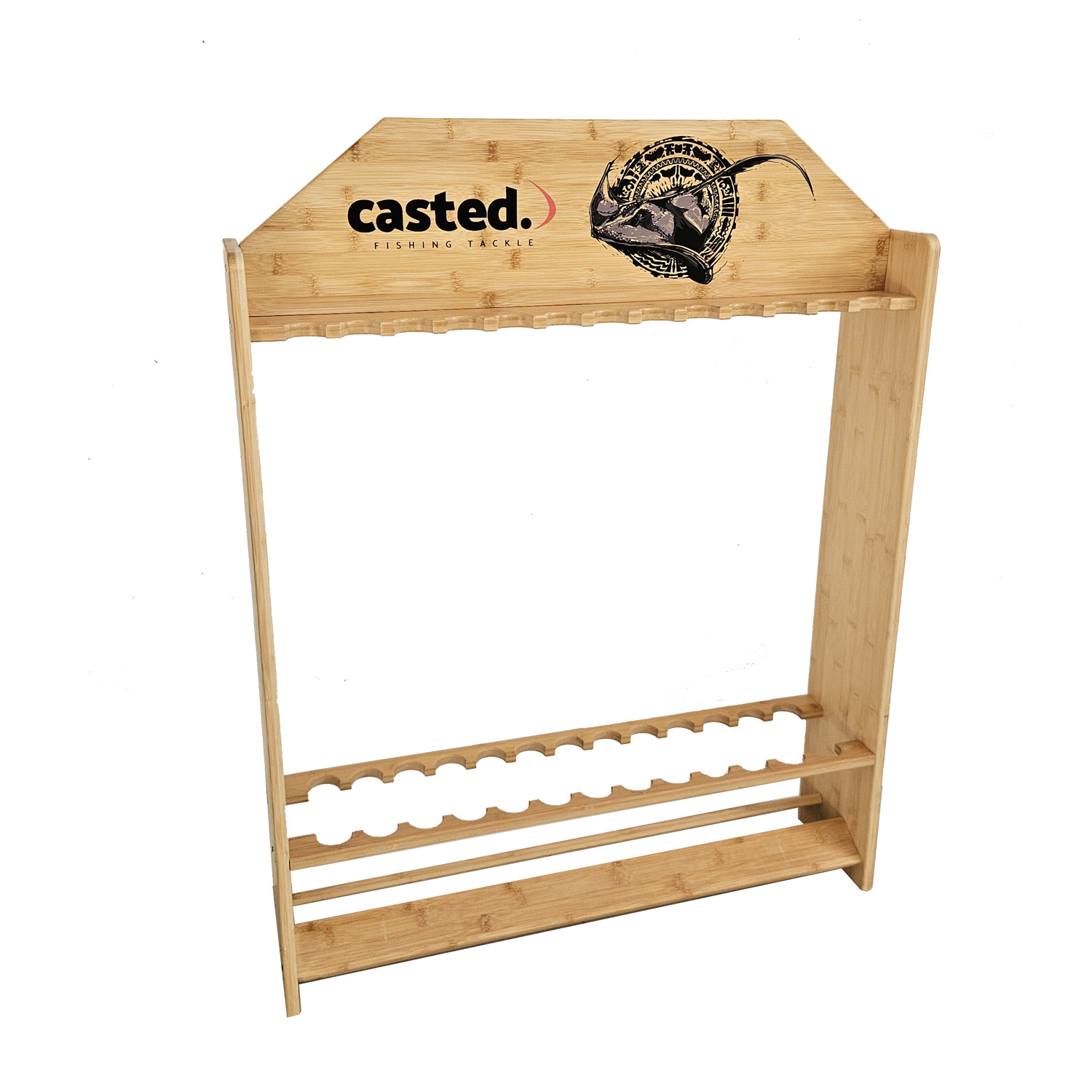 CAS-P 102 Casted Stalak Za Štapove Bamboo 26 rods STINGRAY SEA